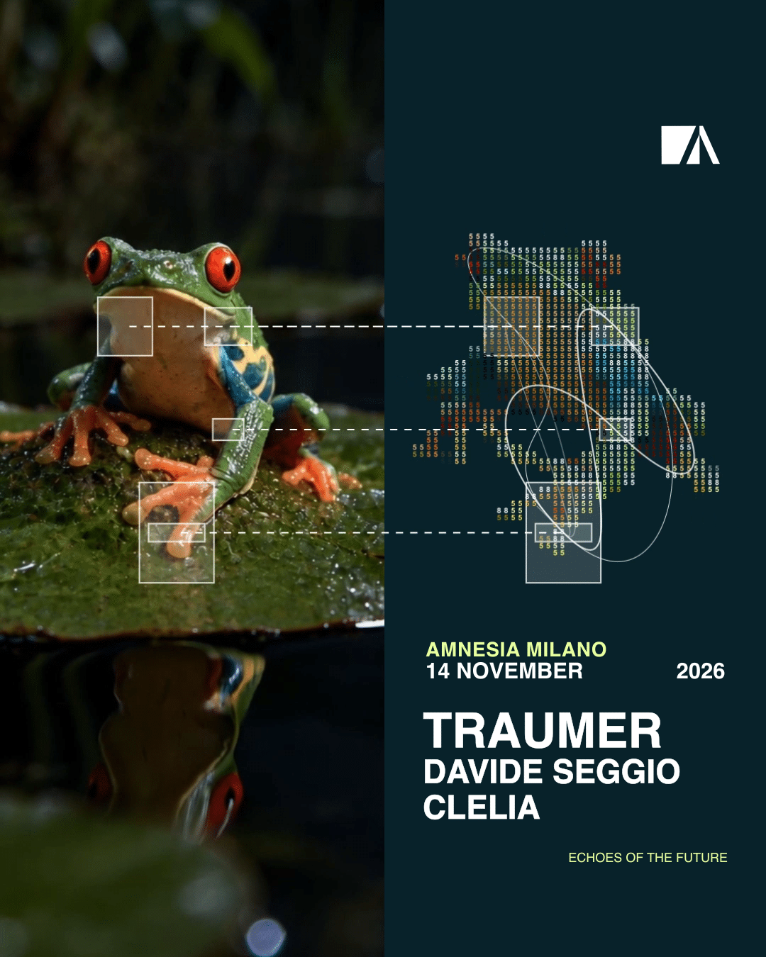 Traumer, Davide Seggio e Clelia all’Amnesia Milano il 14 novembre 2026